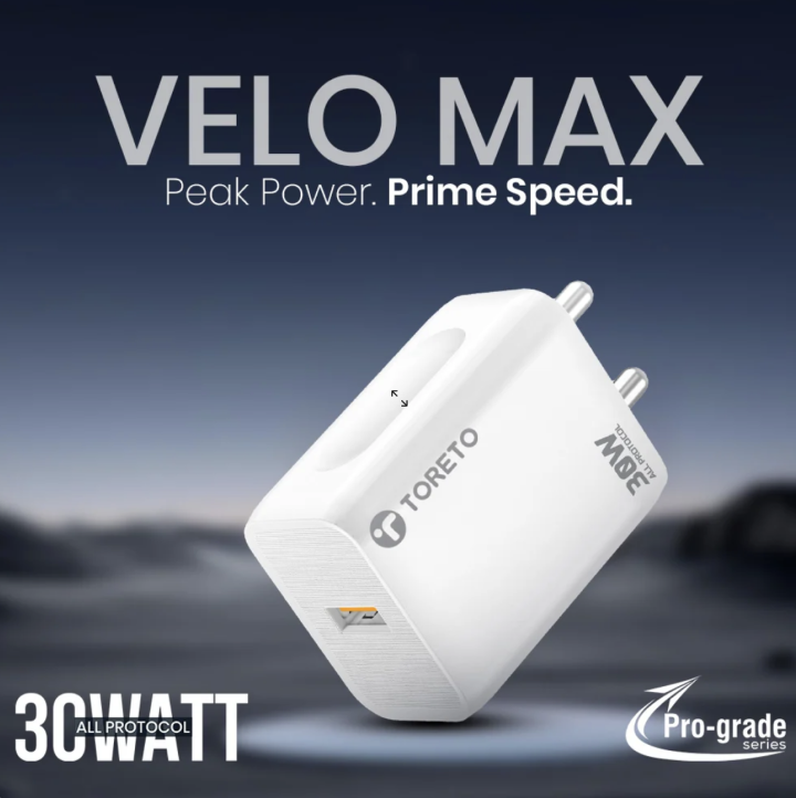 One Charger to Power Them All: Why the Toreto Velo Max 30W is a Fast-Charging Essential
