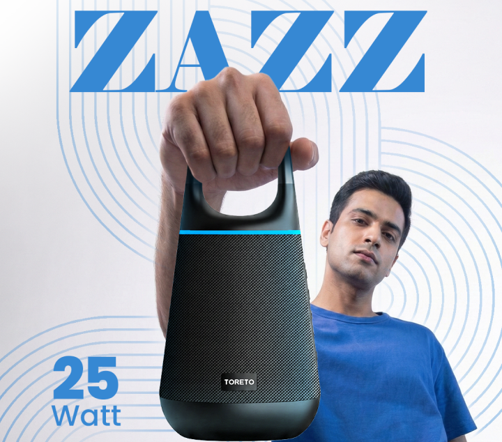 Unleash the Vibe: A Deep Dive into the Toreto Zazz 25W Portable Speaker