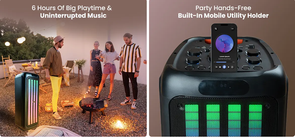 Toreto TOR-372 Wireless Bluetooth Speaker