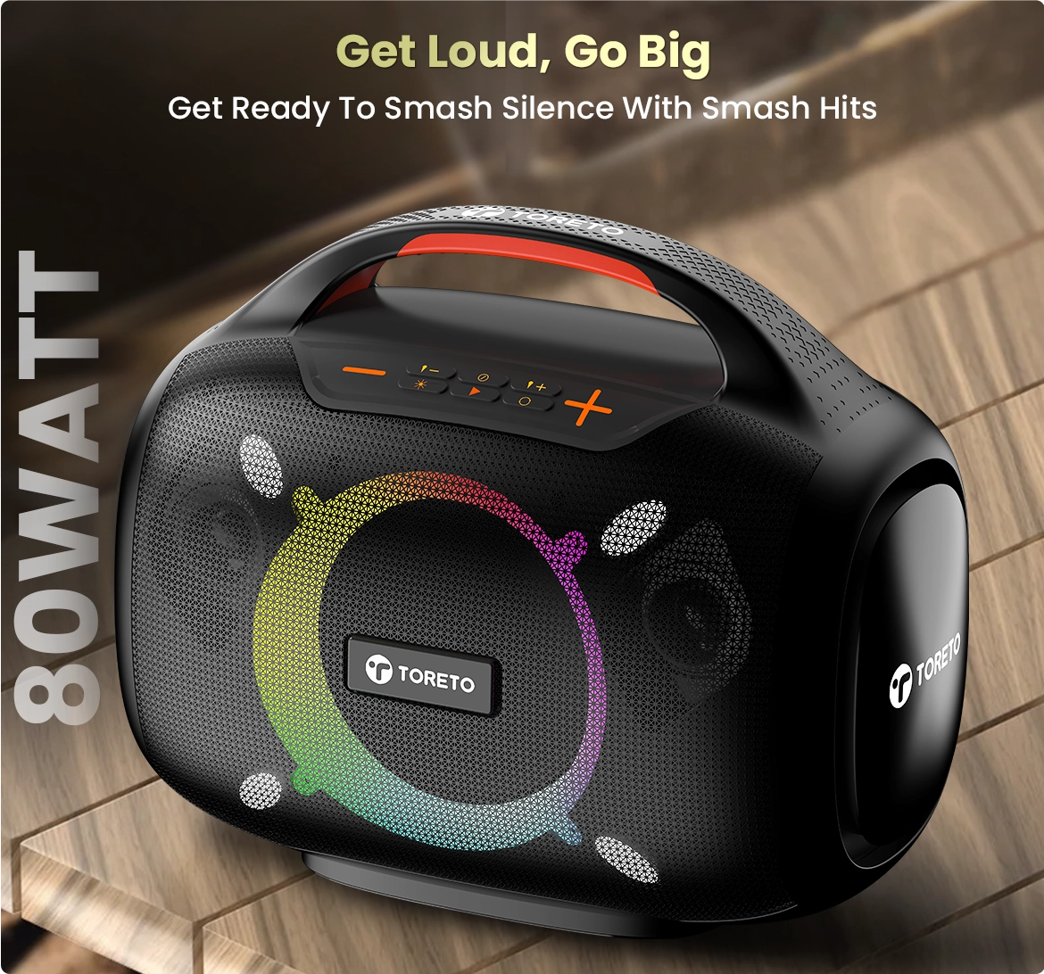 Toreto Smash 2 Wireless Party Speaker