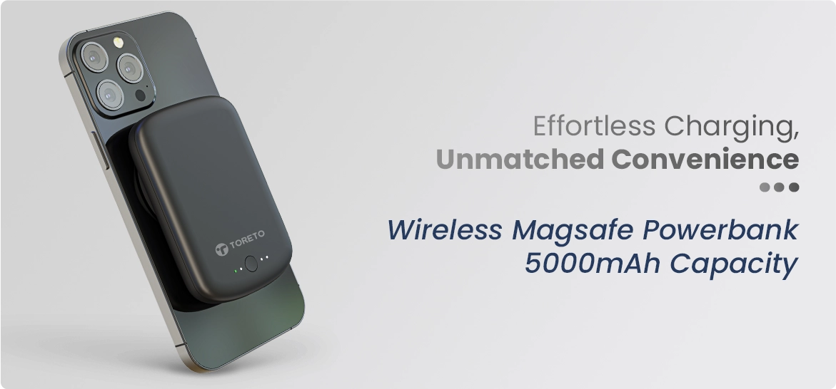 Toreto Eon Mag TOR-77 Magnetic Wireless Powerbank